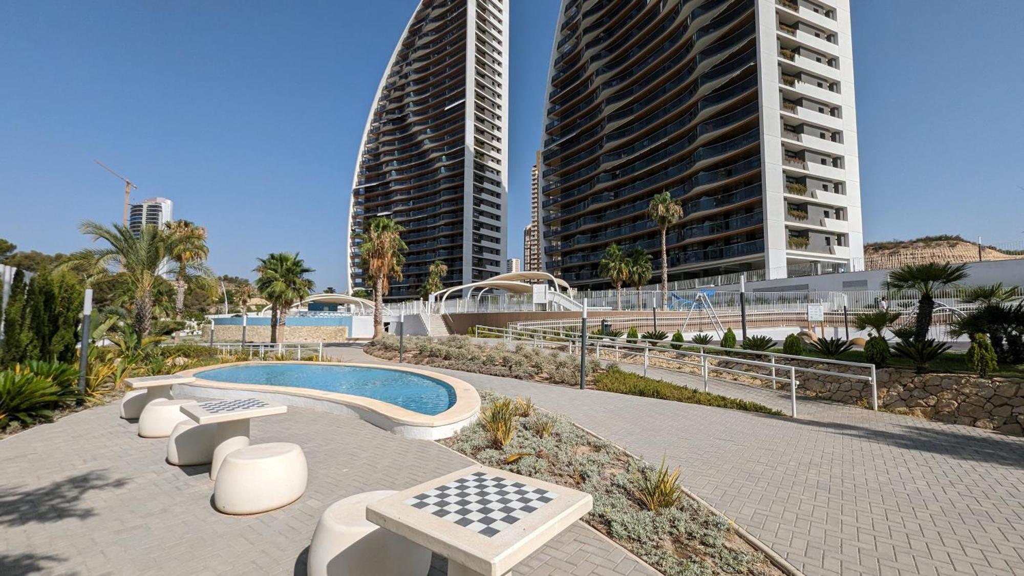 Sunset Waves Magic Apartments ベニドルム エクステリア 写真